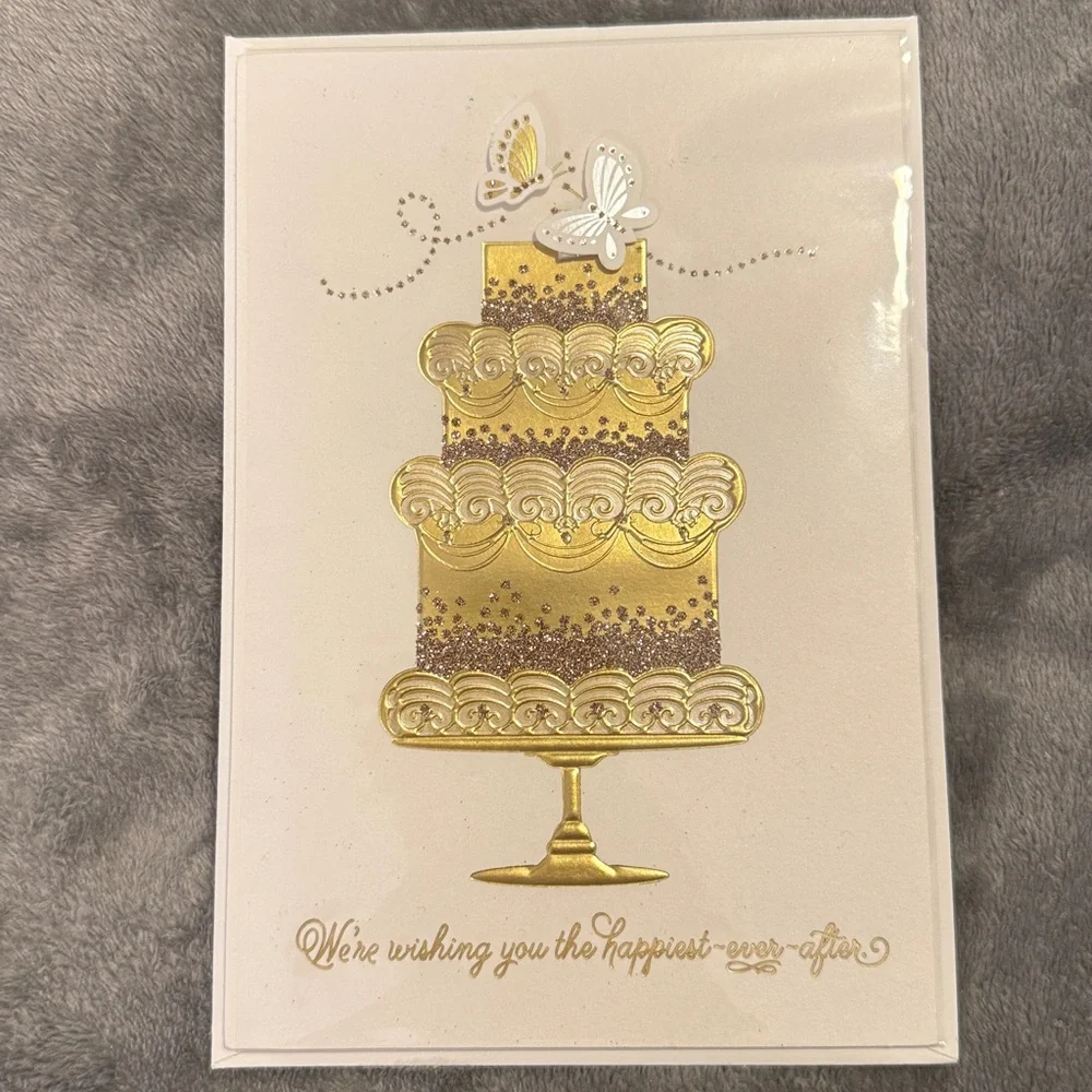 🌻 2 Hallmark Wedding Cards NWT